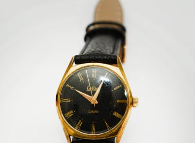 Vintage Swiss Made Colant Gold Gents Watch