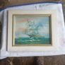 Seascape oil on board Image 4