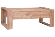 Coffee Table 110x60x40 cm Solid Teak Wood