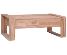 Coffee Table 110x60x40 cm Solid Teak Wood