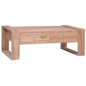 Coffee Table 110x60x40 cm Solid Teak Wood
