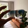 Ray-Ban Aviators Sunglasses (light blue gradient) Image 2