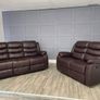SALE OFFER!! 3+2 Roma Leather Recliner Sofa Image 5