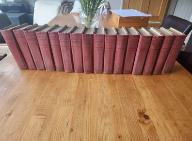 Charles Dickens Set Of 16 Hardback With Many Different Illustrators. See Photos For Same.this Is An Nice Set In Good Condition Featuring Over 20 Of His Famous Novels. See Photos For Same.