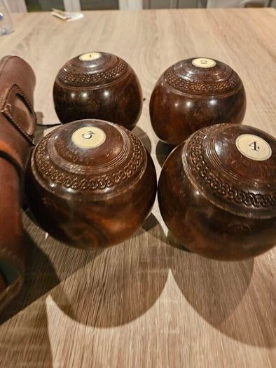 vintage lawn bowls