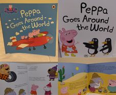 Peppa goes around the world storybook