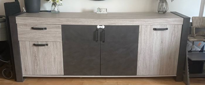 Grey Storage Cabinet