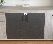 Grey Storage Cabinet