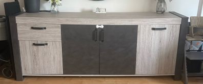 Grey Storage Cabinet