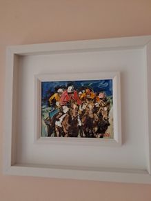 clare ofarrell painting the silks