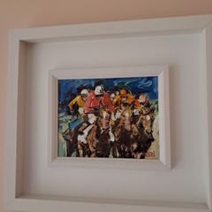clare ofarrell painting the silks