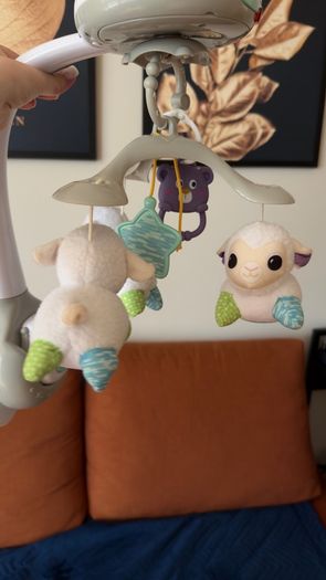 Pendant in the crib
