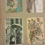 Antique French PostCards circa 1890s to Early 1900s  with Very old Stamps Huge Collection Image 5