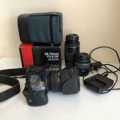 Sony Digital Camera & 3 Lenses
