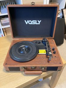 Portable turntable