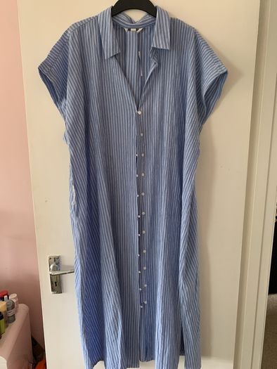 100% Cotton shirt dress