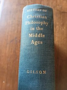 1st Ed. History Of Christian Philosophy In The Middle Ages By Etienne Gilson - 1955. Religion. Church.