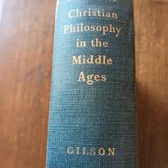 1st Ed. History Of Christian Philosophy In The Middle Ages By Etienne Gilson - 1955. Religion. Church.