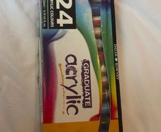 Acrylic Paint Set (Daler Rowney Graduate) 24 Colours