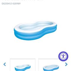 Bestway 92906 Big Lagoon Family Pool 262x157x46 Cm