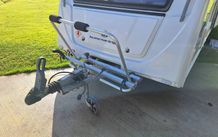 Caravan bike carrier