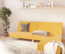 17 Stories Sleeper Sofa 2-Seater with Ottoman