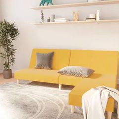 17 Stories Sleeper Sofa 2-Seater with Ottoman