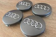 4 x Audi Alloy Wheel Centre Caps 60mm