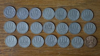 10 Kop. 1936, 1956-91 Ussr