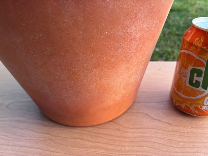 Terracotta flower pot