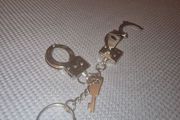 Handcuffs Mini Keychain