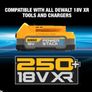 DeWALT 5AH 18V XR PowerStack Batteries. Image 5