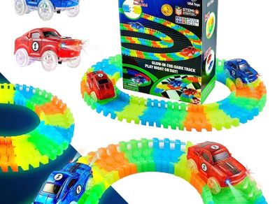 Rainbow glow tracks
