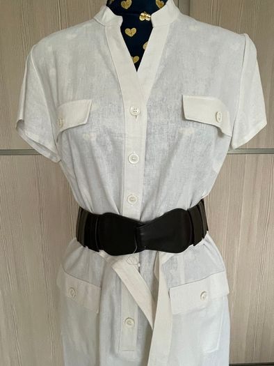 Steilmann Off White Shirt Dress