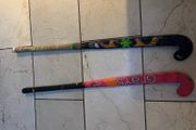 Two hockey sticks