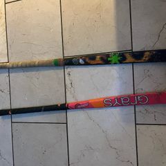 Two hockey sticks