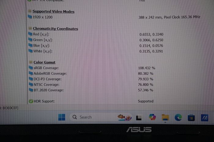 Asus Vivobook 18.4" 144Hz | Ryzen 7 260 | 16GB  | 1tb Ssd