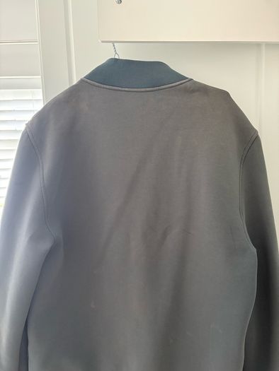 Reiss Hybrid Quilt Jacket in Teal Green