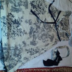 Coast dress and matching  bag