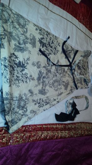 Coast dress and matching  bag