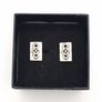 925 Vintage Sterling Silver Kit Heath Studs Image 10