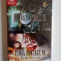 (sealed) Final Fantasy VII & VIII Remastered - Nintendo Switch game
