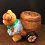 Vintage Pottery Teddy Money box Image 3