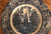 Vintage Staffordshire Ironstone Plate