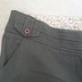 Khaki Green Trousers - Size 14 Image 2