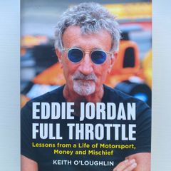 BNWT Eddie Jordan Full Throttle Hardback Book
