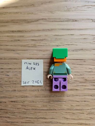 lego min089 alex, set 21164