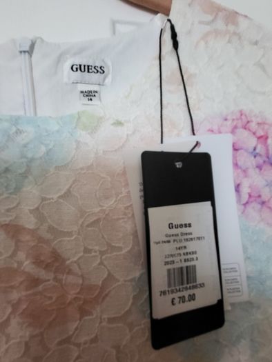 Guess lace printed dress 14 yeas old girl