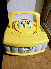 Unique Spongebob CD/Radio Boombox -Brand New In Box -