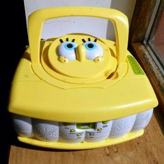 Unique Spongebob CD/Radio Boombox -Brand New In Box -